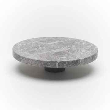 ORA - Tundra Grey marble door handle by Lo & Co Interiors - view 3